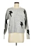 Storia Graphic Gray Pullover Sweater Size M - photo 1
