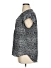 Black Rainn 100% Polyester Gray Short Sleeve Blouse Size XL - photo 5