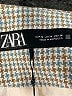 Zara Checkered-gingham Blue Jacket Size M - photo 6