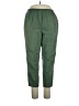 Woman Within Solid Green Casual Pants Size 14W - photo 1