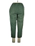 Woman Within Solid Green Casual Pants Size 14W - photo 2
