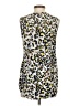 CAbi Ivory Sleeveless Blouse Size S - photo 2