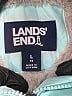 Lands' End 100% Polyester Teal Blue Snow Jacket Size 10 - photo 6
