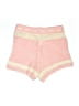 Shein 100% Polyester Hearts Pink Shorts Size S - photo 2