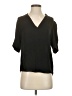 Joie 100% Polyester Black Short Sleeve Blouse Size S - photo 1