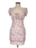 Windsor 100% Polyester Paisley White Cocktail Dress Size M - photo 1