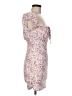 Windsor 100% Polyester Paisley White Cocktail Dress Size M - photo 4
