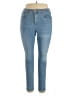 Express Solid Blue Jeans Size 14R - photo 1