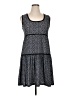 Max Studio Graphic Gray Casual Dress Size XL - photo 1
