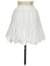 Saints + Secrets 100% Polyester Solid White Casual Skirt Size XS - photo 2