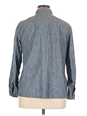 Lauren Jeans Co. Long Sleeve Button-Down Shirt (view 2)