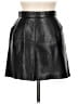 MAXIMA Black Faux Leather Skirt Size 6 - photo 1