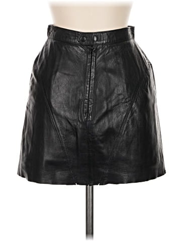 MAXIMA Faux Leather Skirt (view 2)