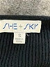 She + Sky Black Pullover Sweater Size S - photo 7