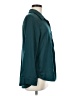Assorted Brands 100% Polyester Teal Long Sleeve Blouse Size M - photo 4