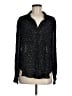 Bella Dahl Stars Black Long Sleeve Blouse Size M - photo 1