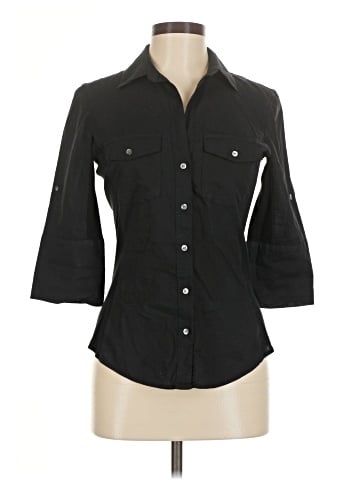 James Perse 3/4 Sleeve Button-Down Shirt (view 1)