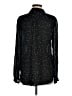 Bella Dahl Stars Black Long Sleeve Blouse Size M - photo 2