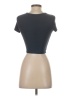 Zara Gray Short Sleeve Turtleneck Size S - photo 2