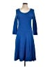 Talbots Blue Casual Dress Size L - photo 1