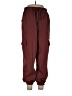 Shein Curve Burgundy Cargo Pants Size 0X - photo 1