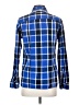 Duluth Trading Co. 100% Cotton Plaid Blue Long Sleeve Button-Down Shirt Size XS - photo 2