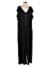 AGB Solid Black Jumpsuit Size 2X - photo 1