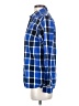 Duluth Trading Co. 100% Cotton Plaid Blue Long Sleeve Button-Down Shirt Size XS - photo 5