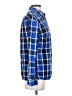 Duluth Trading Co. 100% Cotton Plaid Blue Long Sleeve Button-Down Shirt Size XS - photo 4