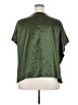Shein Curve 100% Polyester Green Short Sleeve Blouse Size 18 Plus (3) - photo 2