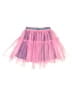 Truly Me 100% Polyester Color Block Pink Skirt Size 6X - photo 1