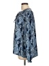 Joie 100% Polyester Paisley Blue Long Sleeve Blouse Size L - photo 5