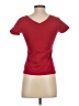 CALVIN KLEIN JEANS Red Short Sleeve Top Size 1 (estimated) - photo 2