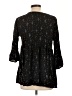 Haute Monde Black 3/4 Sleeve Blouse Size L - photo 2