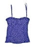 Jantzen Polka Dots Blue Swimsuit Top Size 12 - photo 1