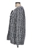 Gap 100% Polyester Black Long Sleeve Blouse Size L - photo 5