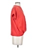 Amour Vert Orange Short Sleeve Blouse Size S - photo 4