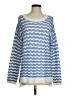 Maurices Chevron-herringbone Blue Pullover Sweater Size S - photo 1