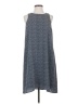 Gap 100% Polyester Chevron-herringbone Gray Casual Dress Size XS - photo 1