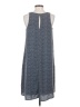 Gap 100% Polyester Chevron-herringbone Gray Casual Dress Size XS - photo 2