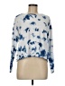 Splendid Tie-dye Blue Pullover Sweater Size M - photo 1
