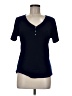 Merokeety Blue Short Sleeve Top Size M - photo 1
