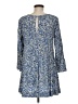 Old Navy Paisley Blue Casual Dress Size M - photo 2