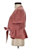 Wild Fable Burgundy Short Sleeve Blouse Size XS - photo 5