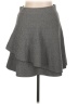 Zara Basic Solid Gray Formal Skirt Size L - photo 1