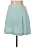Alice + Olivia 100% Polyester Solid Teal Formal Skirt Size 0 - photo 1