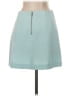 Alice + Olivia 100% Polyester Solid Teal Formal Skirt Size 0 - photo 2