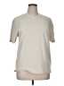 True Grit Solid Ivory Short Sleeve T-Shirt Size XL - photo 1