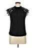Love J Black Sleeveless Blouse Size L - photo 1
