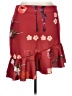 ASOS Red Casual Skirt Size 14 - photo 1